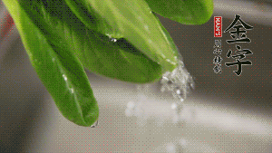 燒一鍋開水，滴一點油，水開后汆燙青菜至斷生即可。