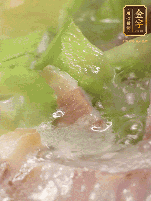 加一點(diǎn)糖、1碗開水煮到絲瓜半透明